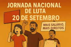 jornada nacional luta - 20 de setembro