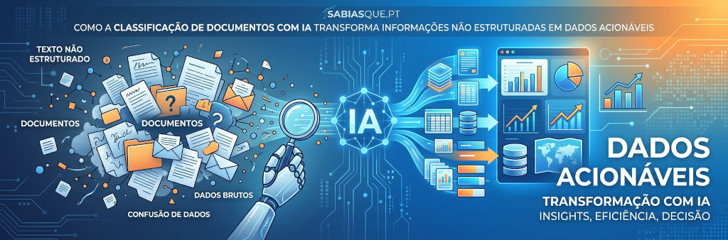 Como a classificação de documentos com IA transforma informações não estruturadas em dados acionáveis