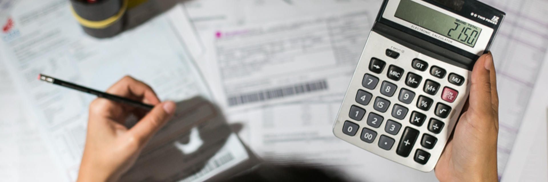 Calculadora e faturas